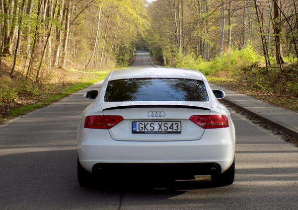 Audi A5 cena 43999 przebieg: 210000, rok produkcji 2011 z Kościerzyna małe 742